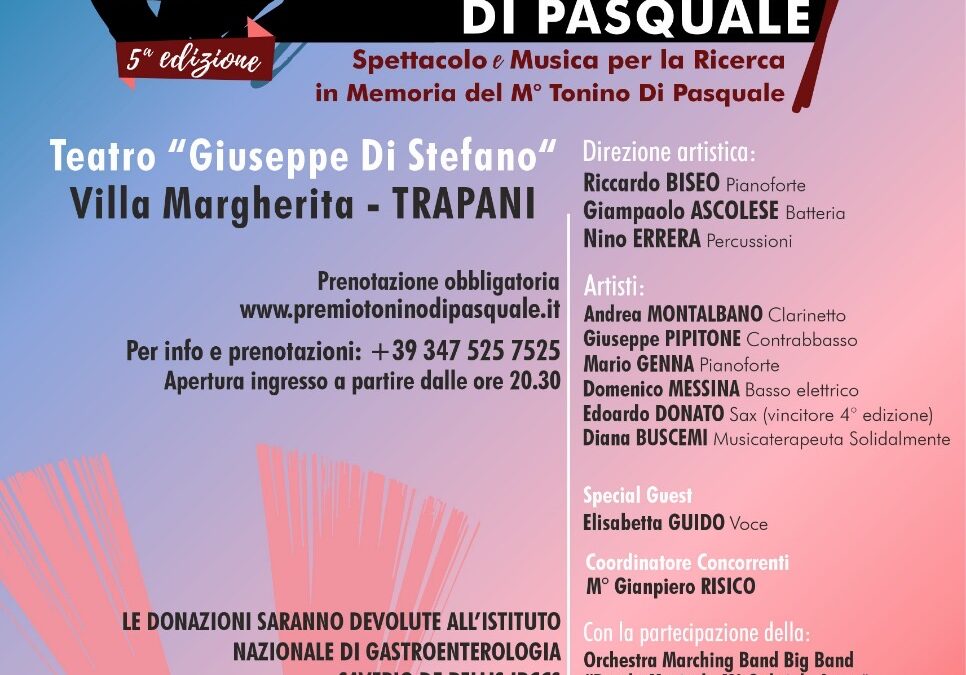 Elisabetta Guido alla Casa del Jazz, al Premio Tonino Di Pasquale