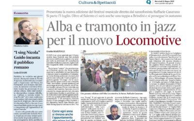 “I sing Nicola” Guido incanta il pubblico romano. Di Leda Cesari